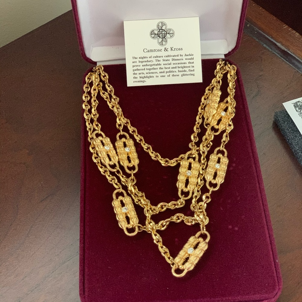 Camrose & Kross Jackie Kennedy Replica Necklace
